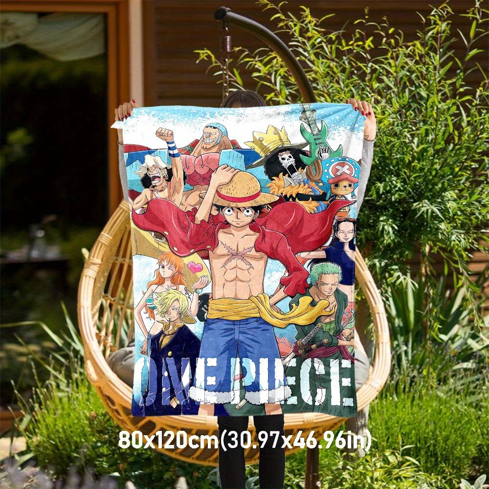 1pc One Piece Luffy Theme Design Flannel Blanket Soft Warm , All-Season Lightweight Throw for Camping Travel Bed, Gift for Christmas, -52 80cm x 120cm
1pc One Piece Luffy Theme Design Flannel Blanket Soft Warm , All-Season Lightweight Throw for Camping Travel Bed, Gift for Christmas, -52 80cm x 120cm