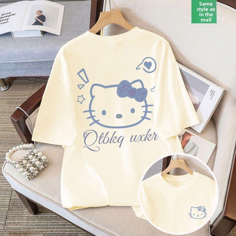 2026 Summer Hello Kitty Tshirt High Quality 100 Cotton Cream Back Print Unisex Retro Casual Y2K Tee for Adults Kids S
2026 Summer Hello Kitty Tshirt High Quality 100 Cotton Cream Back Print Unisex Retro Casual Y2K Tee for Adults Kids S