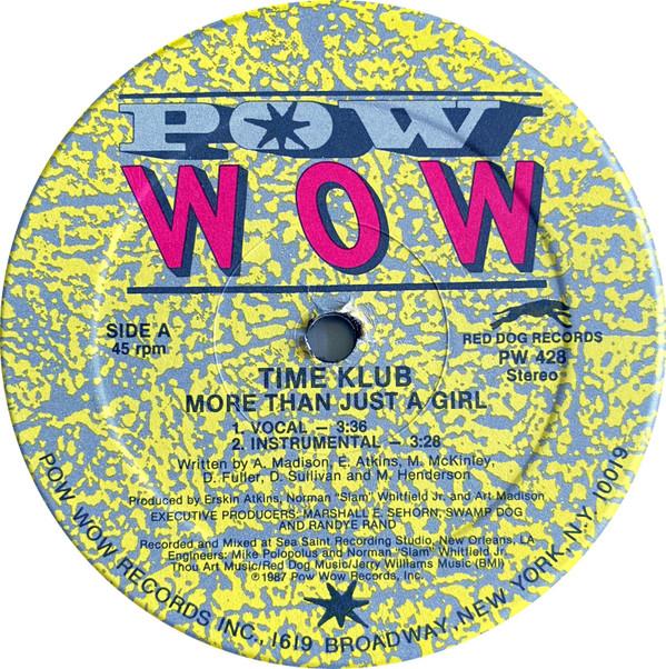 12inch Record TIME KLUB More Than Just A Girl PW428 Pow Wow Records 1987 US Dance Electronica Used
12inch Record TIME KLUB More Than Just A Girl PW428 Pow Wow Records 1987 US Dance Electronica Used