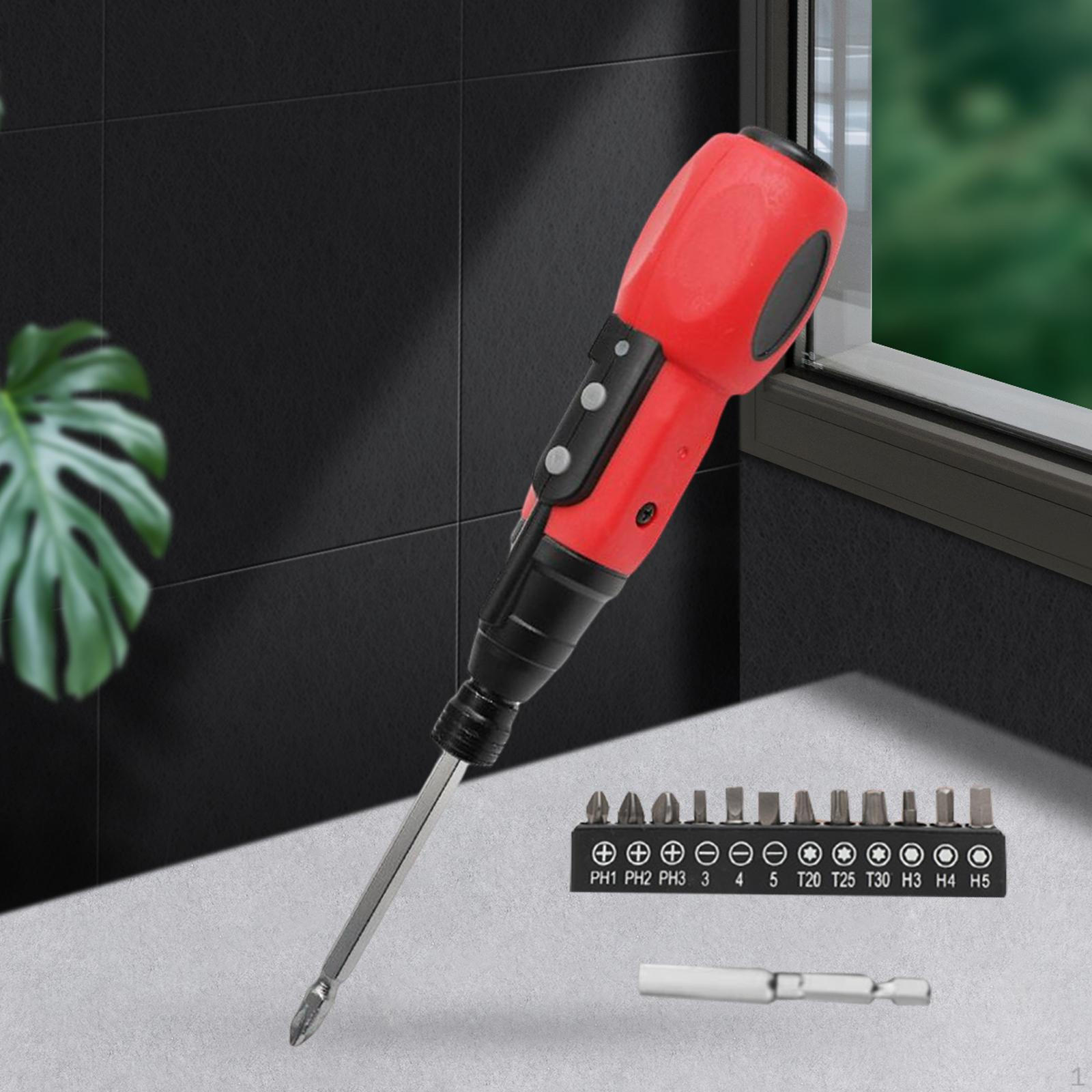 Electric Screwdriver Set Ergonomic Handle for Cabinet Installation Repairs
Electric Screwdriver Set Ergonomic Handle for Cabinet Installation Repairs