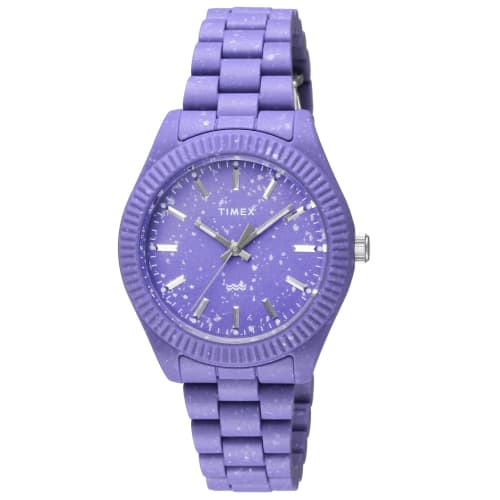 TIMEX Legacy Ocean Men s Watch, Purple Dial, Recycled Plastic, Mineral Glass, Quartz Movement, Philippine Brand, TW2V77300, Purple
TIMEX Legacy Ocean Men s Watch, Purple Dial, Recycled Plastic, Mineral Glass, Quartz Movement, Philippine Brand, TW2V77300, Purple