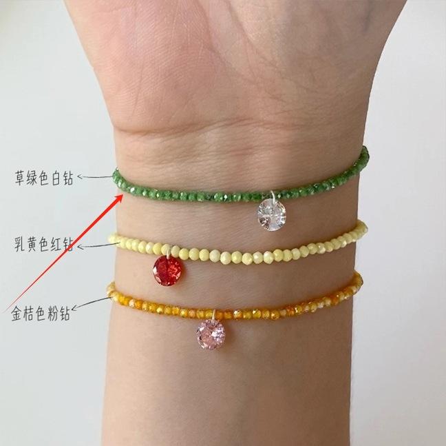 Hot Selling Small Colorful Sugar Colorful Sugar Cube Pendant Beaded Bracelet Women s Stacking Bracelet Niche Style зелений
Hot Selling Small Colorful Sugar Colorful Sugar Cube Pendant Beaded Bracelet Women s Stacking Bracelet Niche Style зелений