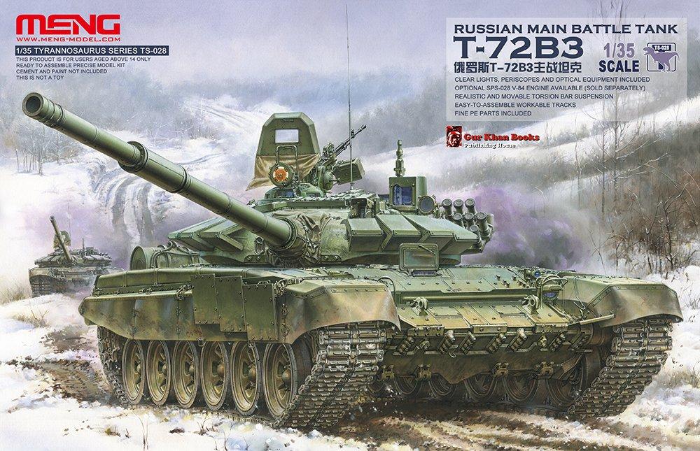 Meng Model Russian Main Battle Tank Plastic Model 1/35 T-72B3 MENTS-028
Meng Model Russian Main Battle Tank Plastic Model 1/35 T-72B3 MENTS-028