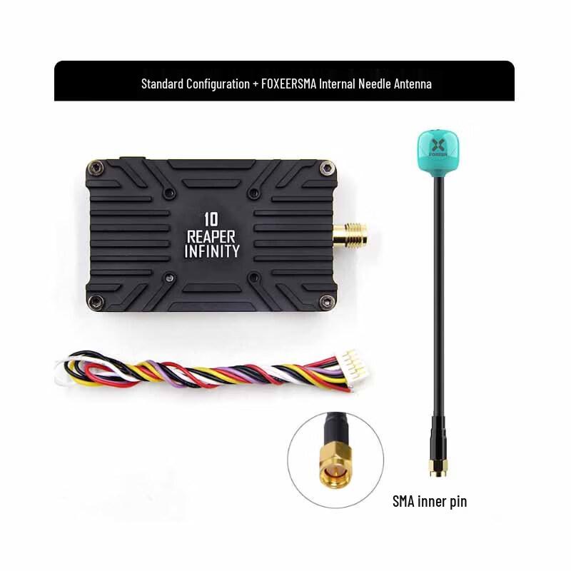 FOXEER Reaper 10W High Power FPV VTX Video Transmitter
FOXEER Reaper 10W High Power FPV VTX Video Transmitter