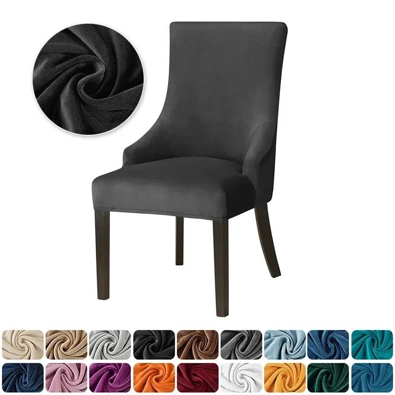 Оксамитовий чохол для обіднього стільця Soild Color Elastic Wingback Chair Cover для крісла з високою похилою спинкою для домашнього декору, який можна мити
Оксамитовий чохол для обіднього стільця Soild Color Elastic Wingback Chair Cover для крісла з високою похилою спинкою для домашнього декору, який можна мити