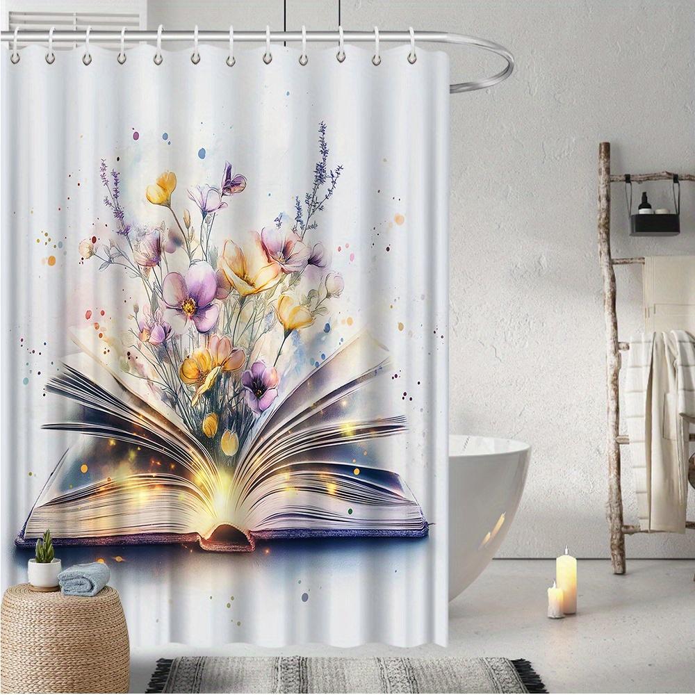 Butterfly Shower Curtain, Floral & Butterfly Art Print, Fade-Resistant Polyester, Rustic Modern Bathroom Decor For All Seasons W60H190(CM)-1 Pcs
Butterfly Shower Curtain, Floral & Butterfly Art Print, Fade-Resistant Polyester, Rustic Modern Bathroom Decor For All Seasons W60H190(CM)-1 Pcs