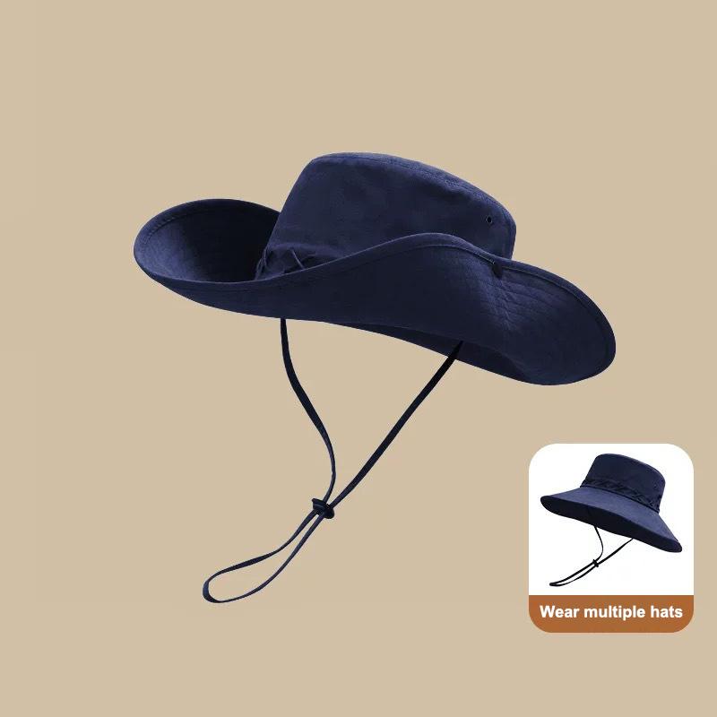 Breathable Western Cowboy Hat Solid Color Adjustable Wide Brim Sun Hat Outdoor Mountaineering Fisherman Sunshade Cap Travel 1Pc синій
Breathable Western Cowboy Hat Solid Color Adjustable Wide Brim Sun Hat Outdoor Mountaineering Fisherman Sunshade Cap Travel 1Pc синій