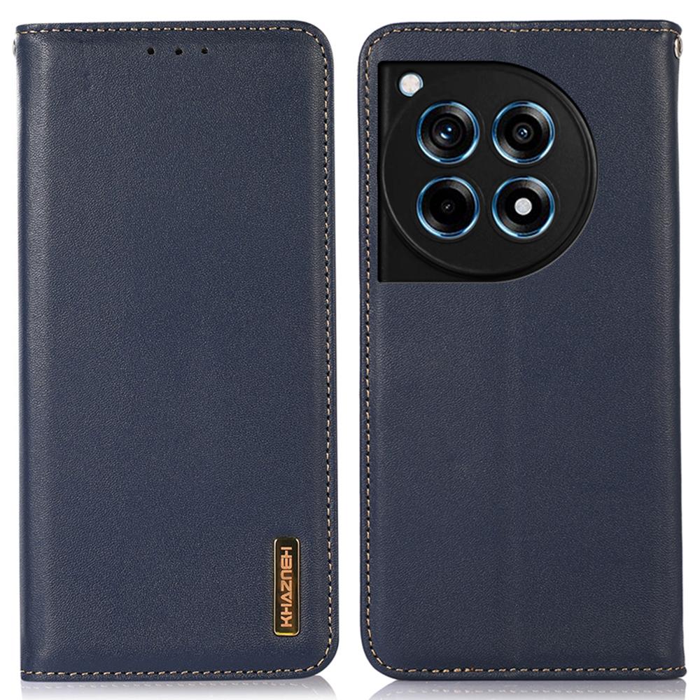 KHAZNEH For OnePlus 12R 5G/Ace 3 5G Wallet Case Genuine Cow Leather Phone Stand Cover Blue
KHAZNEH For OnePlus 12R 5G/Ace 3 5G Wallet Case Genuine Cow Leather Phone Stand Cover Blue