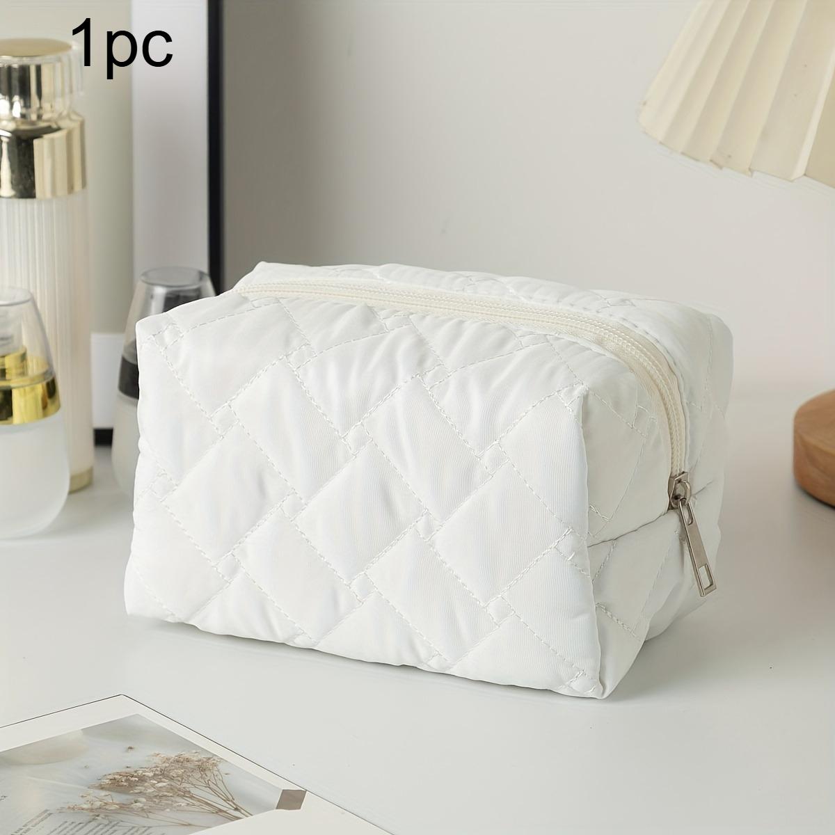 1pc Large Capacity Makeup Organizer Bag Fabric Cosmetic Storage Multiple Compartments Zipper Closure Travel Home Organization 1pc белый
1pc Large Capacity Makeup Organizer Bag Fabric Cosmetic Storage Multiple Compartments Zipper Closure Travel Home Organization 1pc белый