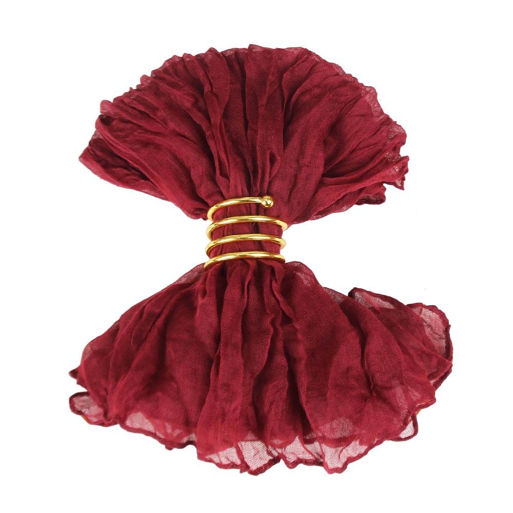 6pcs Boho Square Pleated Gauze Napkins 50X50cm Solid Color Placemat Thin Vintage Soft Cotton Table Mat Birthday Party бордовий
6pcs Boho Square Pleated Gauze Napkins 50X50cm Solid Color Placemat Thin Vintage Soft Cotton Table Mat Birthday Party бордовий