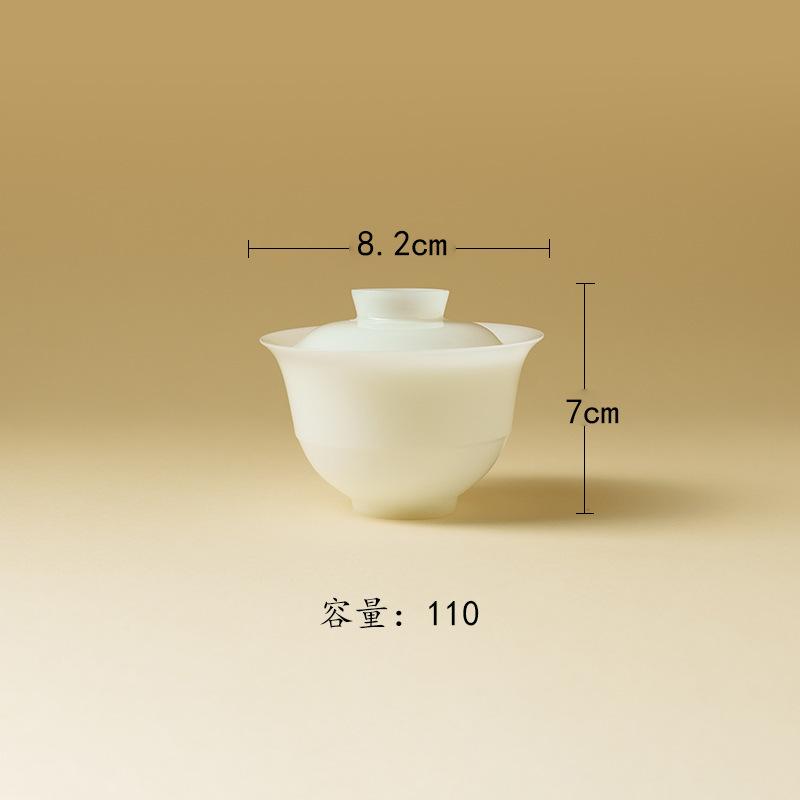 110ml Icy Jade Gaiwan Boutique Tea Tureen Household Tea Bowl With Lid Kit Tea Making Cover Bowl Tea Ceremony Accessories Craft
110ml Icy Jade Gaiwan Boutique Tea Tureen Household Tea Bowl With Lid Kit Tea Making Cover Bowl Tea Ceremony Accessories Craft
