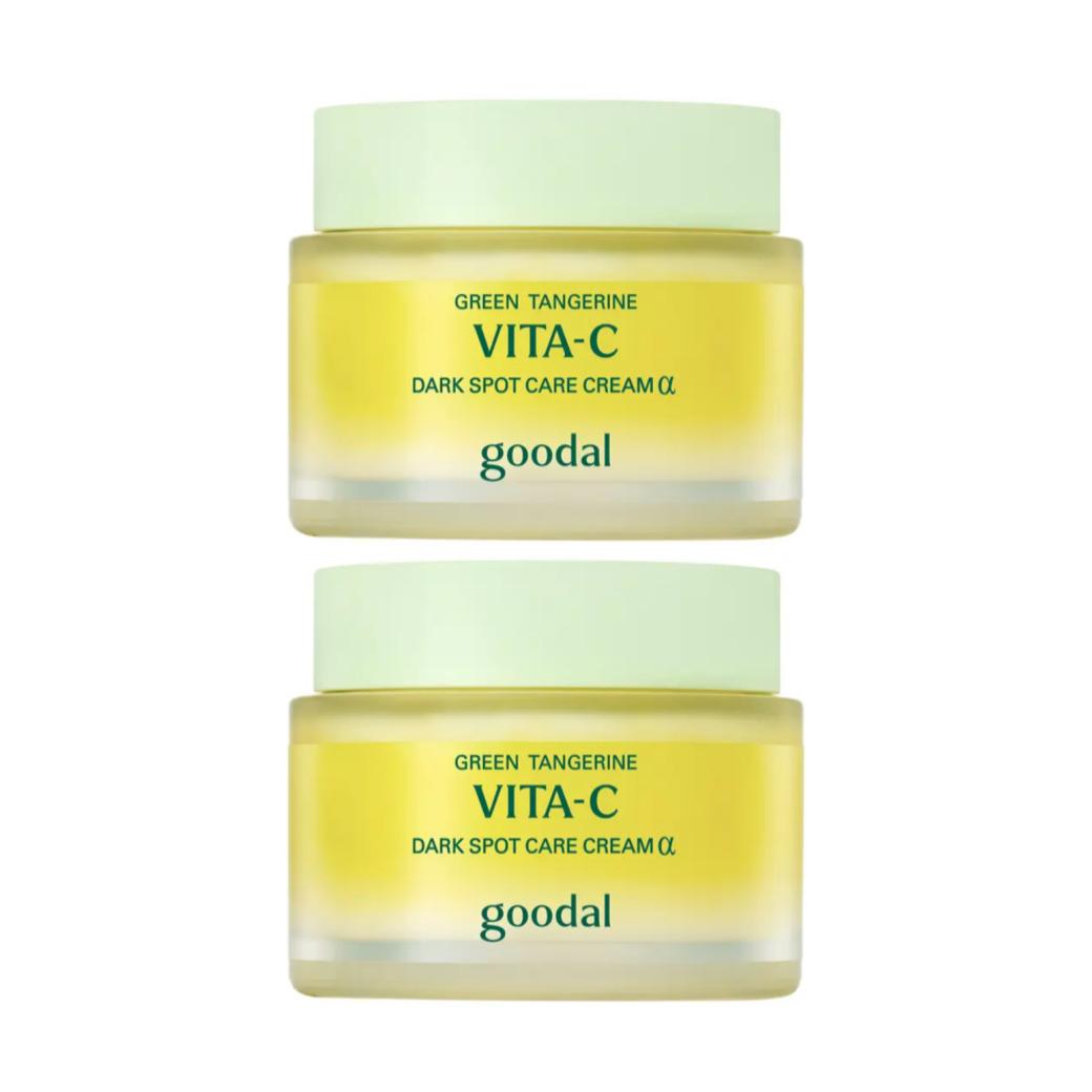 Goodal Green Tangerine Vita C Dark Spot Care Cream 75ml – 1+1 Special Set
Goodal Green Tangerine Vita C Dark Spot Care Cream 75ml – 1+1 Special Set