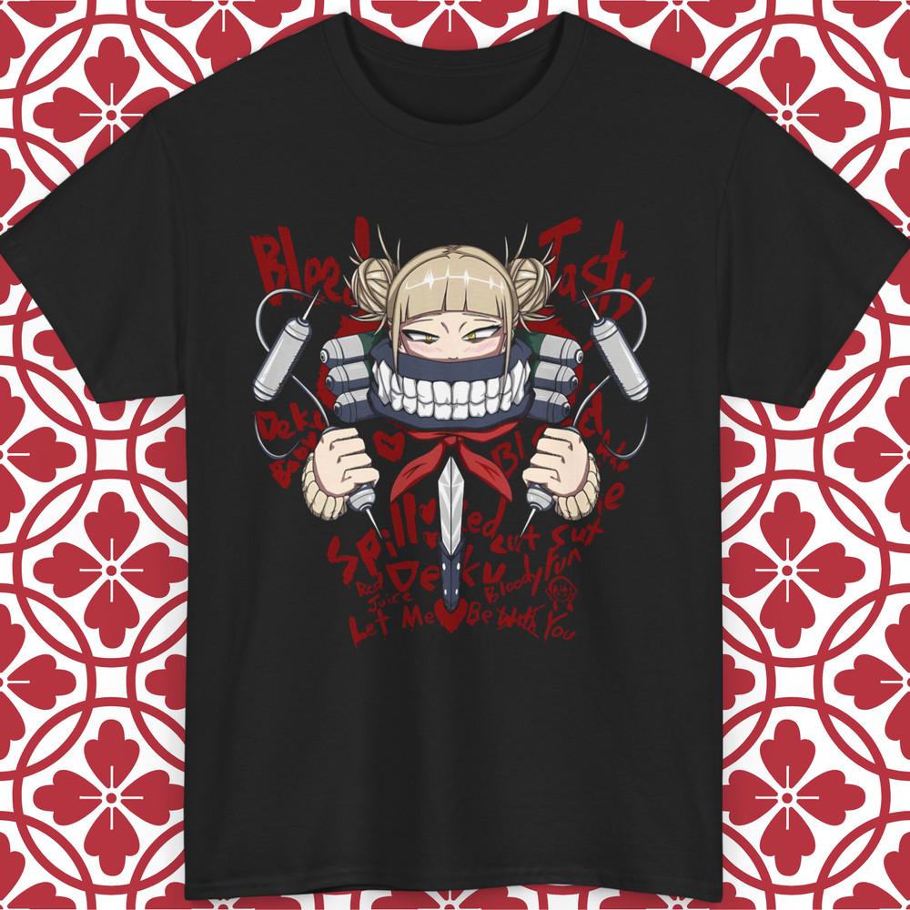 Himiko Toga T-Shirt My Hero Academia Anime Graphic All Sizes Unisex S-5XL 4XL
Himiko Toga T-Shirt My Hero Academia Anime Graphic All Sizes Unisex S-5XL 4XL