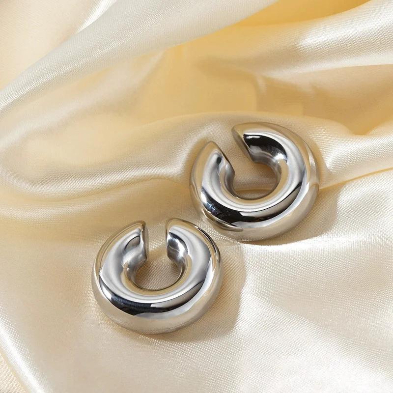 Wide C-Typed Smooth CCB Copper Color Ear Cuff Non-Piercing Fake Cartilage Clip Earrings For Women Men Girl Friend Zircon
Wide C-Typed Smooth CCB Copper Color Ear Cuff Non-Piercing Fake Cartilage Clip Earrings For Women Men Girl Friend Zircon