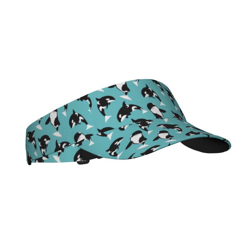 Killer Whale Orca Sports Visor Sun Hats Lightweight Packable Cooling Baseball Hat Adjustable Wide Brim Cap for Running Tennis
Killer Whale Orca Sports Visor Sun Hats Lightweight Packable Cooling Baseball Hat Adjustable Wide Brim Cap for Running Tennis
