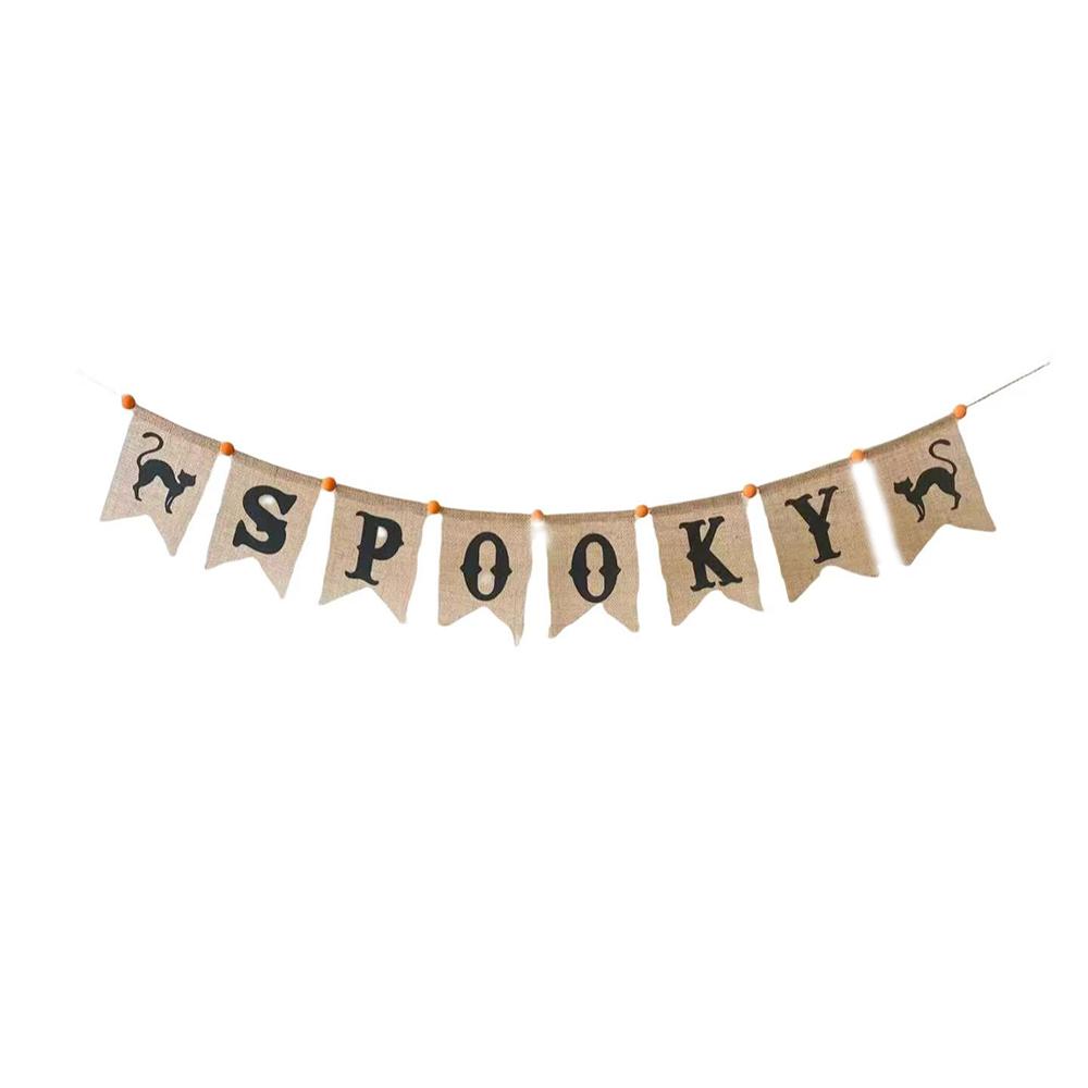 Spooky Burlap Banner Halloween Banner Decor Fall Banners Spooky Decor Fireplace Garland Classroom Party Decoration Supplies Single piece13x18cm
Spooky Burlap Banner Halloween Banner Decor Fall Banners Spooky Decor Fireplace Garland Classroom Party Decoration Supplies Single piece13x18cm