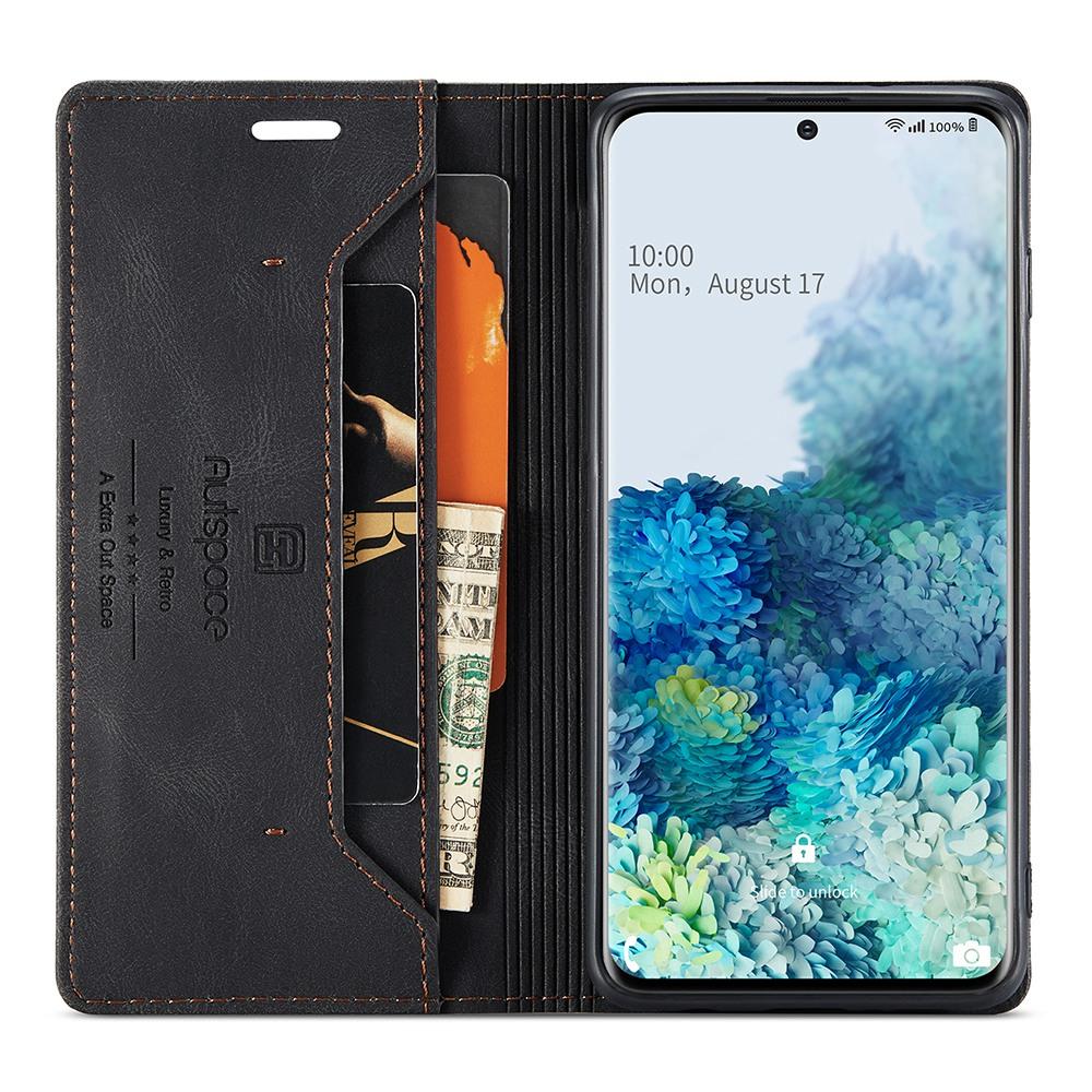 AUTSPACE A01 Series for Samsung Galaxy S20 Plus 4G/5G PU Leather Case RFID Blocking Wallet Flip Stand Cover Blue
AUTSPACE A01 Series for Samsung Galaxy S20 Plus 4G/5G PU Leather Case RFID Blocking Wallet Flip Stand Cover Blue