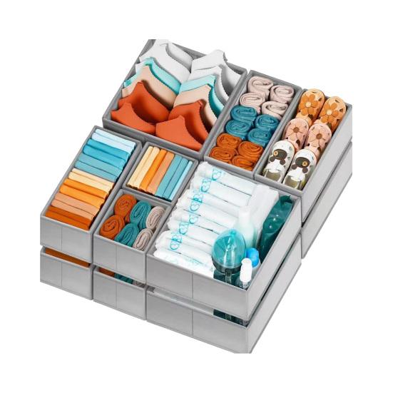 Foldable Storage Box Non-Woven Fabric Lightweight Drawer Organizer Space-Saving Modular Design Container for Clothes And S светло-серый
Foldable Storage Box Non-Woven Fabric Lightweight Drawer Organizer Space-Saving Modular Design Container for Clothes And S светло-серый