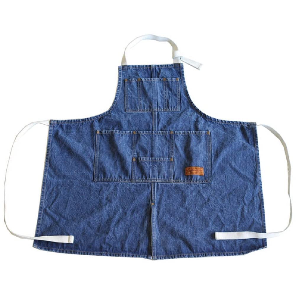 Dalton Work Apron Washed Denim Cotton Kitchen Work Apron Height 800mm Width 840mm Thickness 16OZ MW G619-828WDM
Dalton Work Apron Washed Denim Cotton Kitchen Work Apron Height 800mm Width 840mm Thickness 16OZ MW G619-828WDM