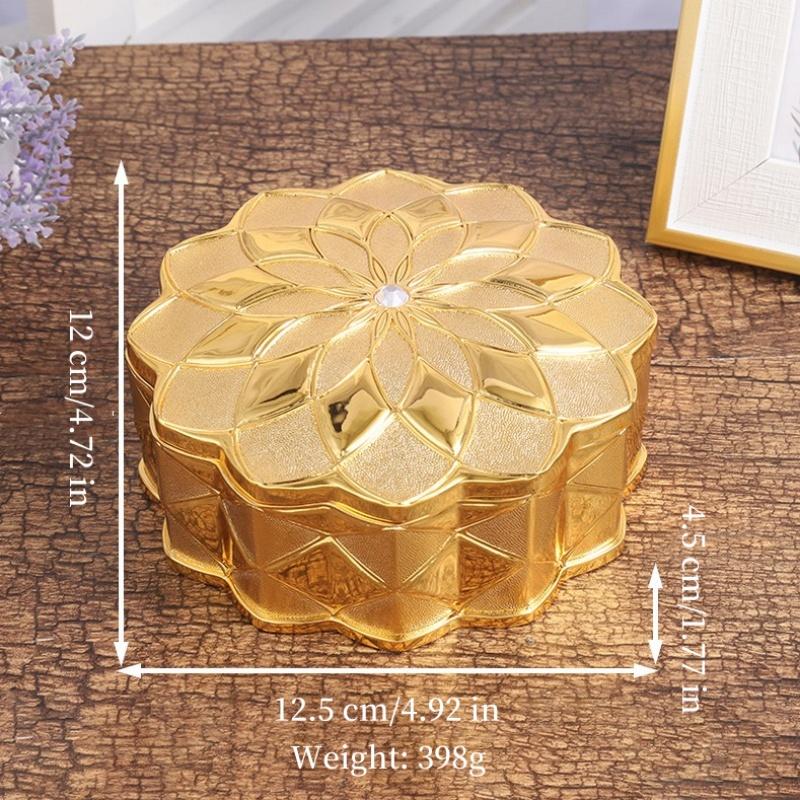 Mini Bracelet Storage Box Jewelry Organizer,Inlaid Gem Circle Golden Enamel Alloy Ring Storage Jar Dresser Display Couple Gifts
Mini Bracelet Storage Box Jewelry Organizer,Inlaid Gem Circle Golden Enamel Alloy Ring Storage Jar Dresser Display Couple Gifts