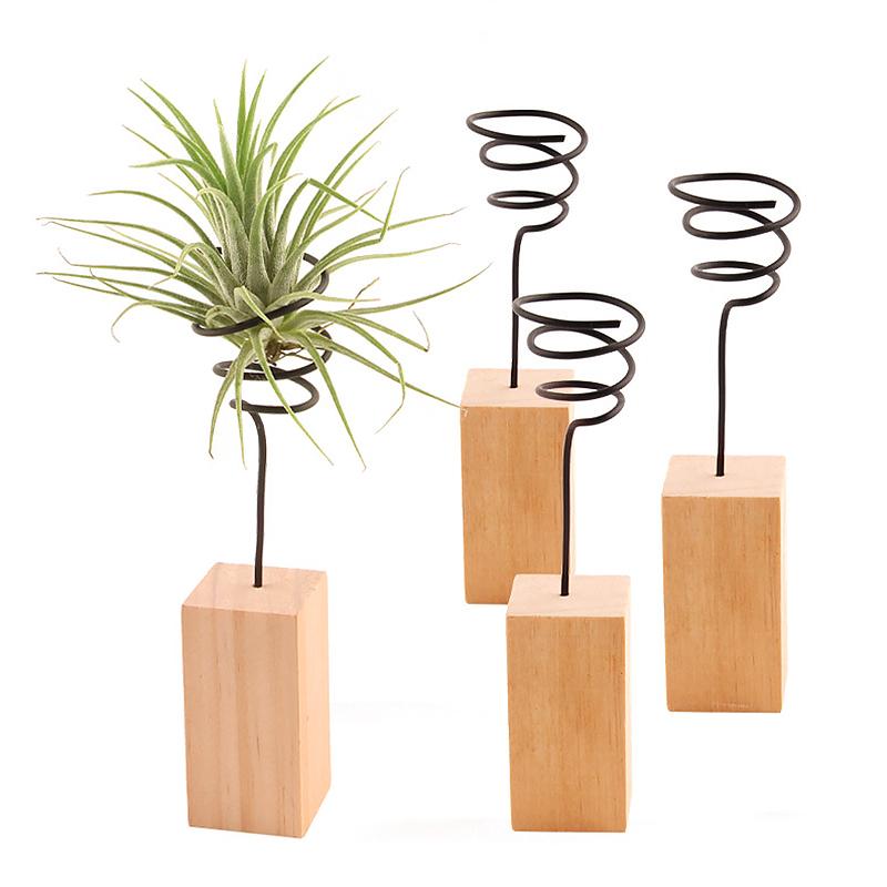 3Pcs Succulent Plants Outdoor Wooden Base Air Plant Support Modern Garden Metal Display Rack Indoor
3Pcs Succulent Plants Outdoor Wooden Base Air Plant Support Modern Garden Metal Display Rack Indoor