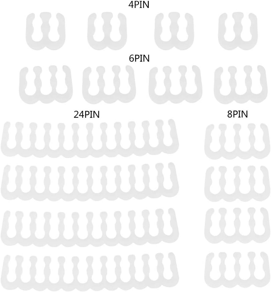 16 шт./набір Гребінець для кабелів Затискач Кабельні кліпси Організатор ATX 24Pin CPU 8Pin 6Pin 4Pin Кліпса для організації комп ютерних дротів Організатор кабелів в обплетенні білий
16 шт./набір Гребінець для кабелів Затискач Кабельні кліпси Організатор ATX 24Pin CPU 8Pin 6Pin 4Pin Кліпса для організації комп ютерних дротів Організатор кабелів в обплетенні білий