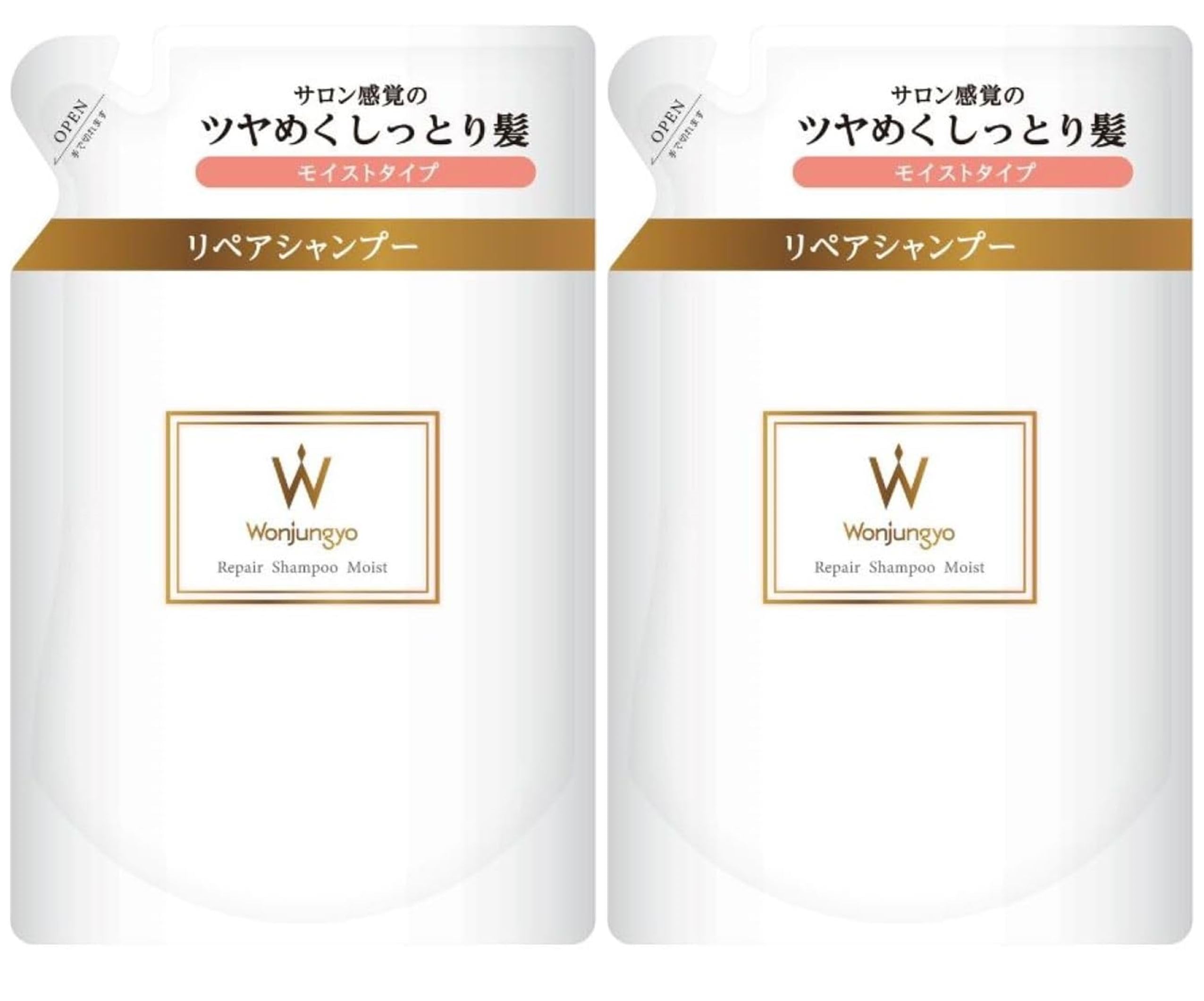 Wonjungyo Repair Shampoo Refill Set of 2 (Moist)
Wonjungyo Repair Shampoo Refill Set of 2 (Moist)