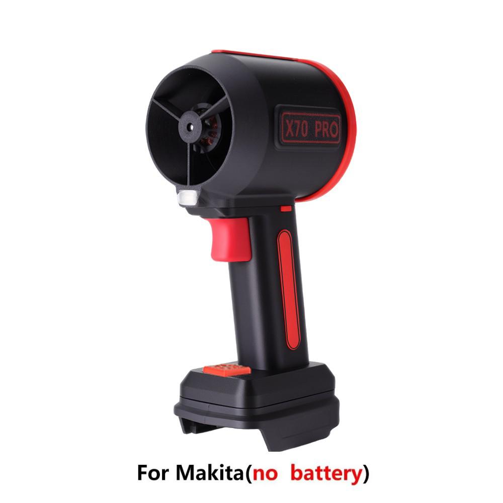 1500W Powerful Portable Blower For Makita 64MM Wireless Air Blower Brushless Handheld Turbo Fan Jet Blower for Dewalt/Milwaukee
1500W Powerful Portable Blower For Makita 64MM Wireless Air Blower Brushless Handheld Turbo Fan Jet Blower for Dewalt/Milwaukee
