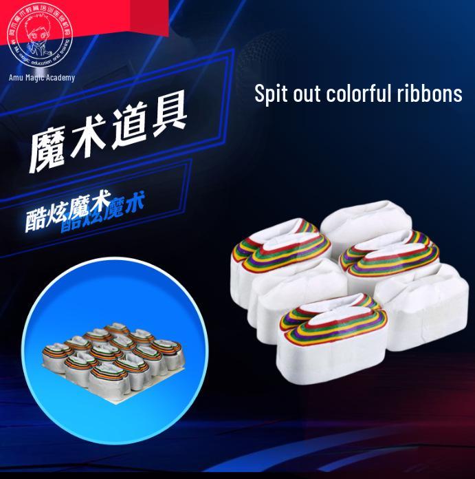 Mouth Spit Paper Magic Ribbon Prop Colored Mouth Pull Paper
Mouth Spit Paper Magic Ribbon Prop Colored Mouth Pull Paper