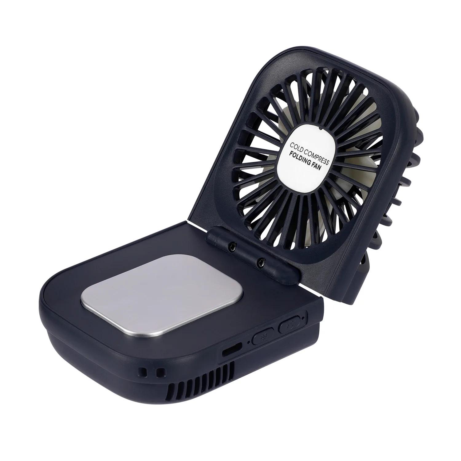 Portable Fan Outdoor Handheld Cold Compress Fan USB Rechargeable 2000mah Battery Powered 180° Folding Air Cooler темно-синього кольору
Portable Fan Outdoor Handheld Cold Compress Fan USB Rechargeable 2000mah Battery Powered 180° Folding Air Cooler темно-синього кольору