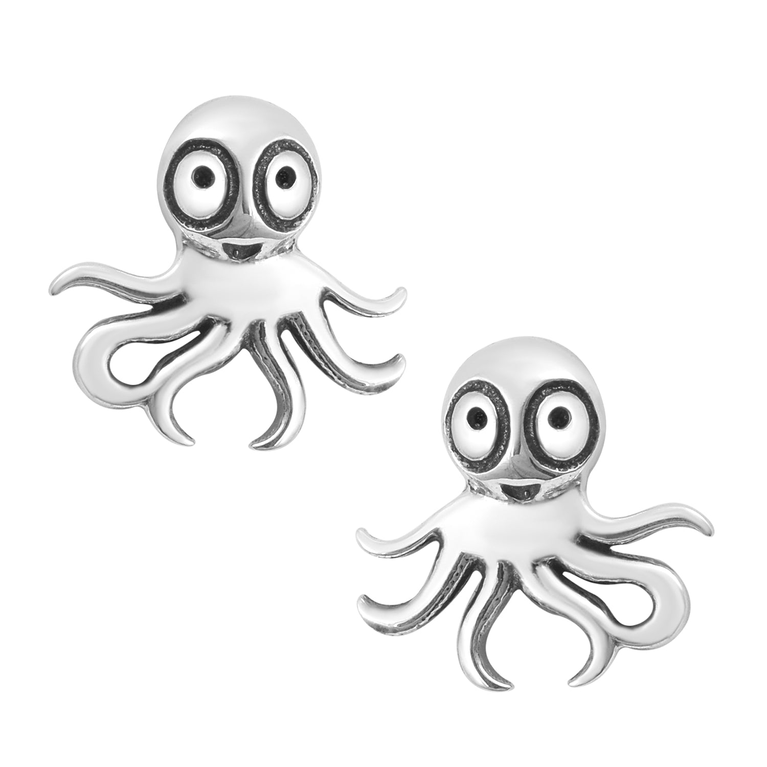 Octopus Stud Earrings - Sterling Silver білий
Octopus Stud Earrings - Sterling Silver білий