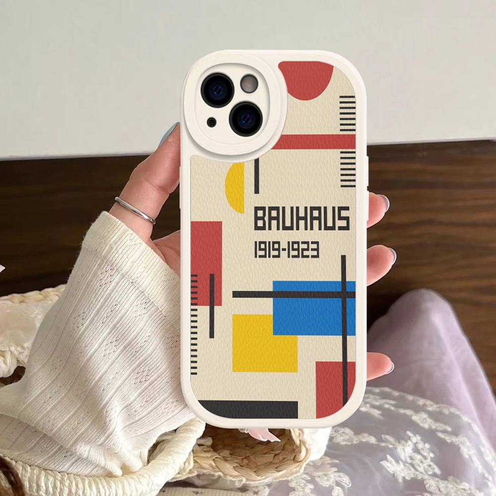 B-Bauhaus Fashion Retro Art Leather Phone Case For IPhone 16 16e 15 14 13 12 11 Pro Max Plus Mini Cover iphone XR
B-Bauhaus Fashion Retro Art Leather Phone Case For IPhone 16 16e 15 14 13 12 11 Pro Max Plus Mini Cover iphone XR