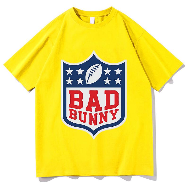Bad Bunny Super Bowl 2026 T-shirt Summer Short Sleeve Men O-neck Tshirts Pure Cotton Unisex Oversized Streetwear Print Tees Tops 4XL
Bad Bunny Super Bowl 2026 T-shirt Summer Short Sleeve Men O-neck Tshirts Pure Cotton Unisex Oversized Streetwear Print Tees Tops 4XL