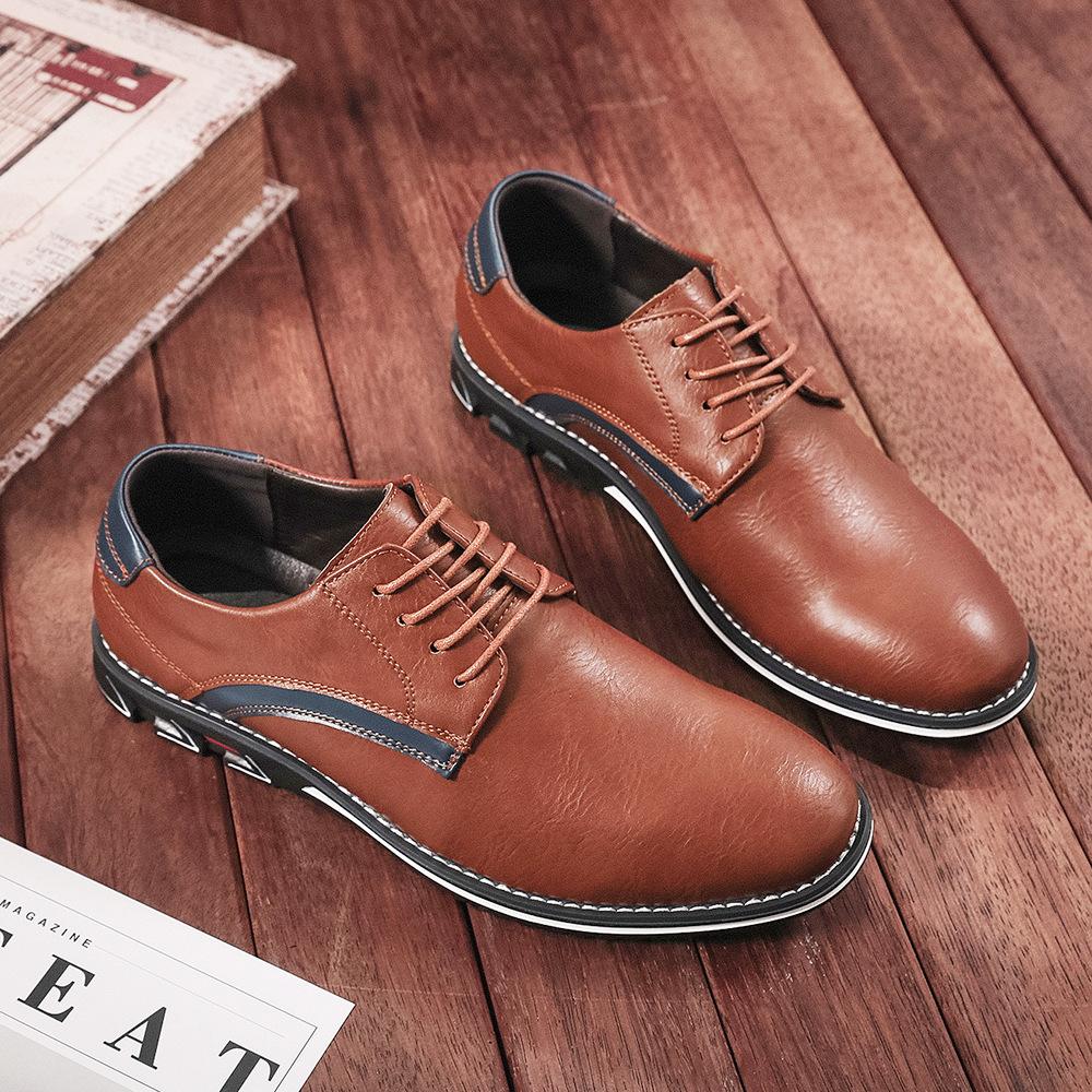 Вэньчжоуская повседневная кожаная обувь мужская деловая обувь в британском стиле мужская обувь большого размера обувь мужская дышащая и не вызывающая запаха ног 38 коричневый
Вэньчжоуская повседневная кожаная обувь мужская деловая обувь в британском стиле мужская обувь большого размера обувь мужская дышащая и не вызывающая запаха ног 38 коричневый