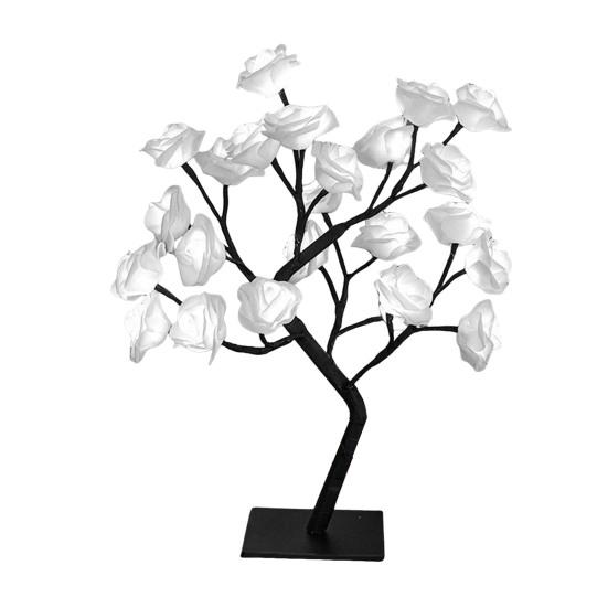 Rose Tree Table Lamp with USB Power Artificial Bonsai Flower Night Light for Bedroom білий
Rose Tree Table Lamp with USB Power Artificial Bonsai Flower Night Light for Bedroom білий