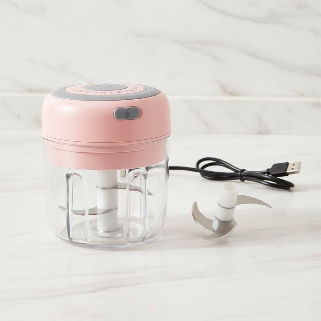 Electric Garlic Chopper USB Rechargeable Ginger Masher Heavy Duty Vegetable Crusher Kitchen Tool for Cooking
Electric Garlic Chopper USB Rechargeable Ginger Masher Heavy Duty Vegetable Crusher Kitchen Tool for Cooking