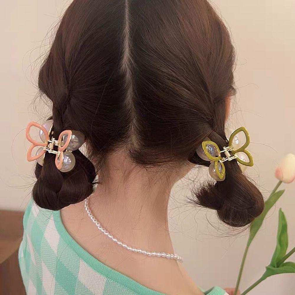 Fixed Clip Small Hair Grab Butterfly Hair Clip Small Hair Claw Pearl Wings Hair Clip Women Headwear зелёный
Fixed Clip Small Hair Grab Butterfly Hair Clip Small Hair Claw Pearl Wings Hair Clip Women Headwear зелёный
