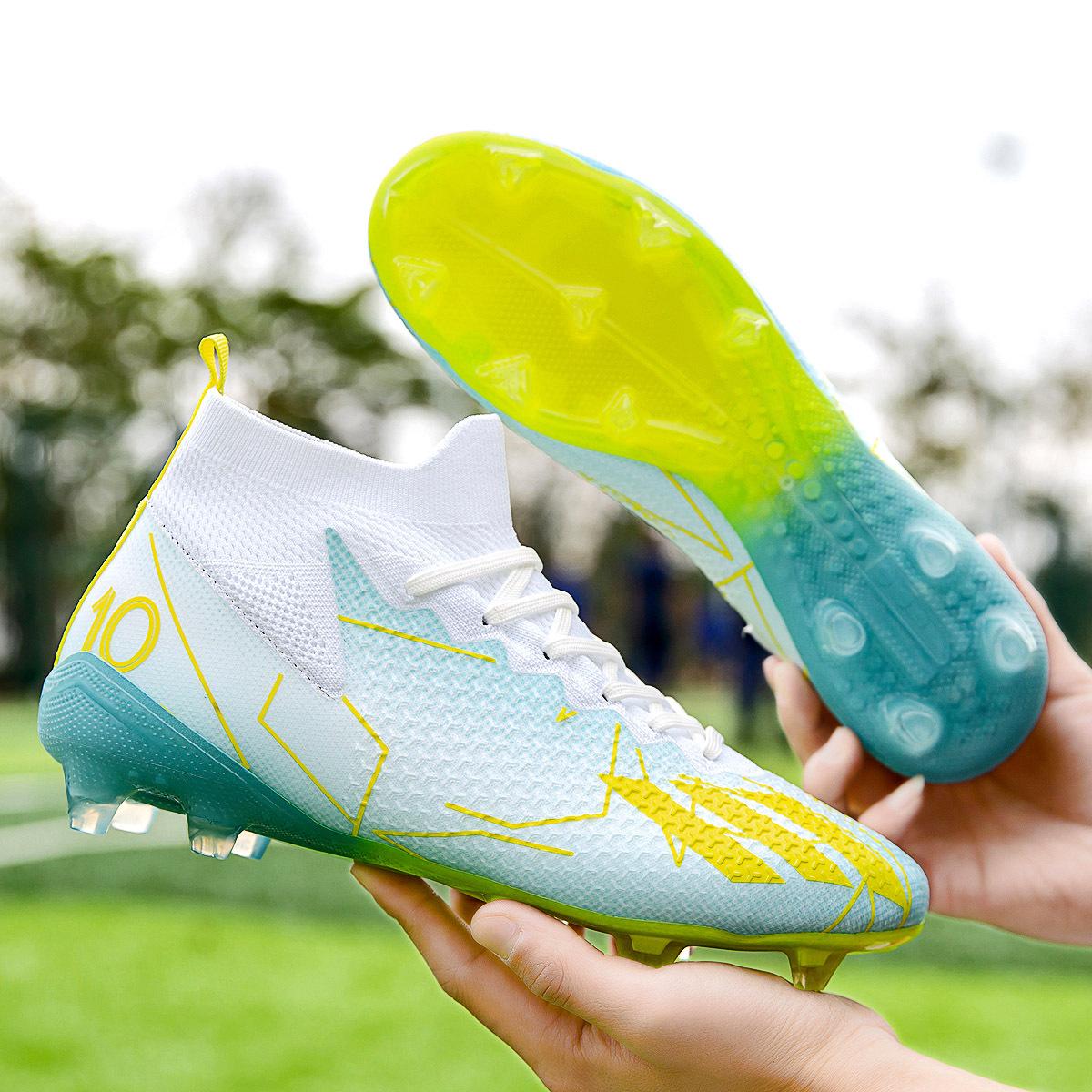 2025 European Cup summer new high-top football training shoes couple long nails broken nails game football shoes 35
2025 European Cup summer new high-top football training shoes couple long nails broken nails game football shoes 35