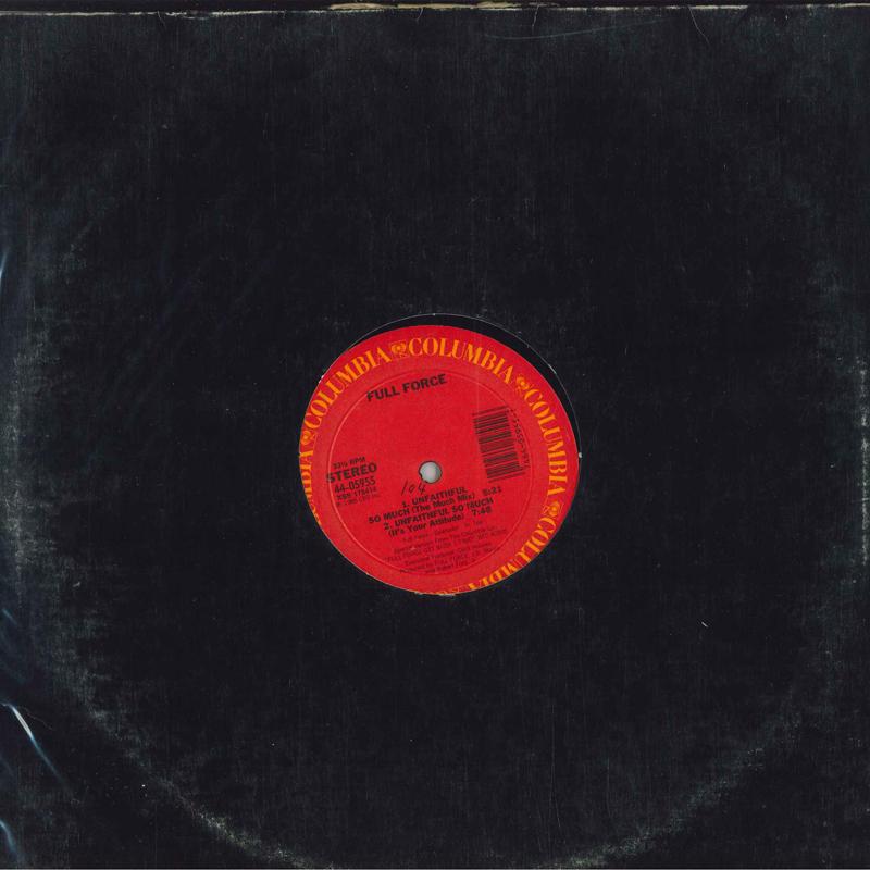 12inch Record FULL FORCE - Unfaithful So Much 4405955 Columbia 1986 US Rap & Hip-Hop/R&B Used
12inch Record FULL FORCE - Unfaithful So Much 4405955 Columbia 1986 US Rap & Hip-Hop/R&B Used