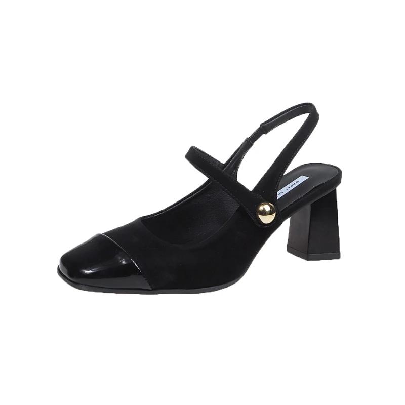 Fashion Mary Jane Fashion Women s Sandals 2025 New Summer Heeled Sandals Luxury Retro Black Ladies Shoes Closed Girls Comfort High Heels 35 чёрный
Fashion Mary Jane Fashion Women s Sandals 2025 New Summer Heeled Sandals Luxury Retro Black Ladies Shoes Closed Girls Comfort High Heels 35 чёрный