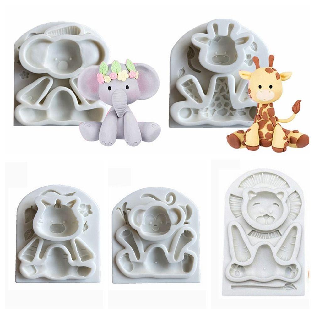 Monkey Giraffe Elephant Zebra Resin Tools Sugarcraft Baking Tools Cupcake Mold Home Kitchen
Monkey Giraffe Elephant Zebra Resin Tools Sugarcraft Baking Tools Cupcake Mold Home Kitchen