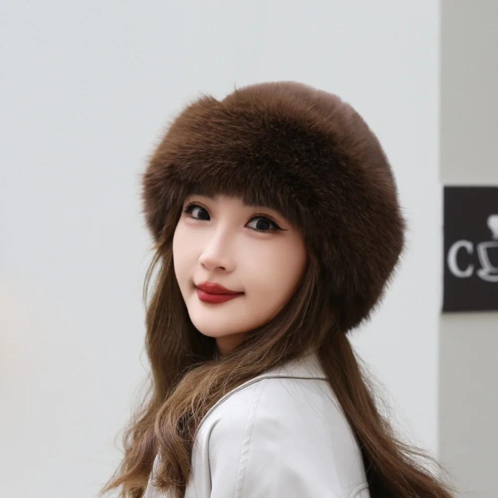 Casual Solid Color Plush Hat Thickened Winter Warm Bonnet Caps Ear Protection for Outdoor Riding
Casual Solid Color Plush Hat Thickened Winter Warm Bonnet Caps Ear Protection for Outdoor Riding