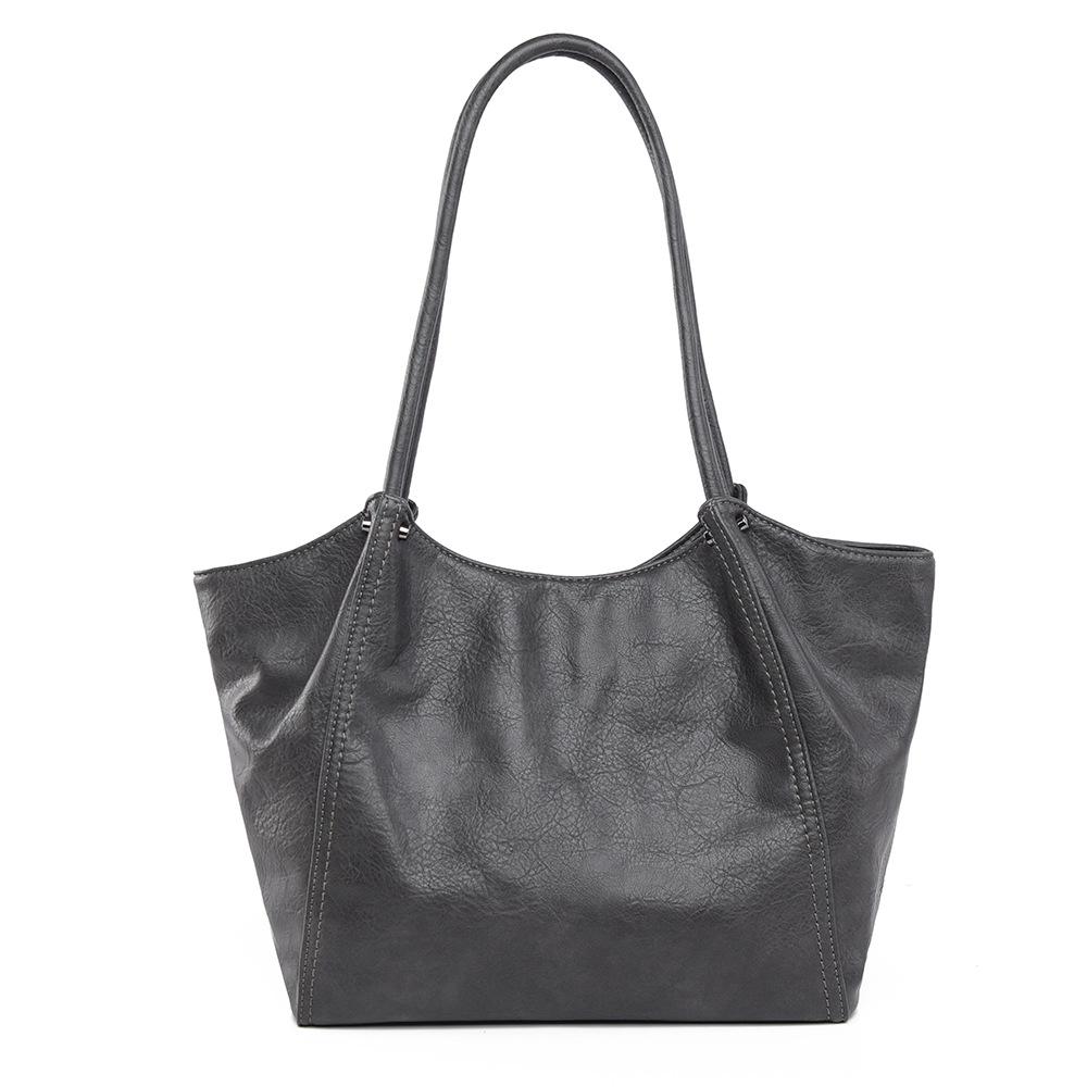 SOFT Leather Women Tote Bag European New American Fashionable Large-capacity Underarm Bag Brand Shopping Bag Simple Commuter Bag серый
SOFT Leather Women Tote Bag European New American Fashionable Large-capacity Underarm Bag Brand Shopping Bag Simple Commuter Bag серый