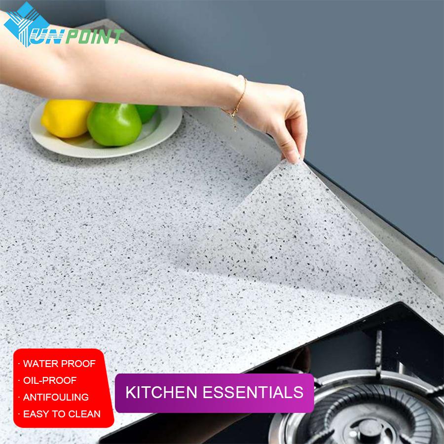Kitchen Oil Proof Wallpaper High Temperature Resistant Tile Waterproof Countertop Self-Adhesive Stove Renovation Marble Stickers 1M x 40CM
Kitchen Oil Proof Wallpaper High Temperature Resistant Tile Waterproof Countertop Self-Adhesive Stove Renovation Marble Stickers 1M x 40CM