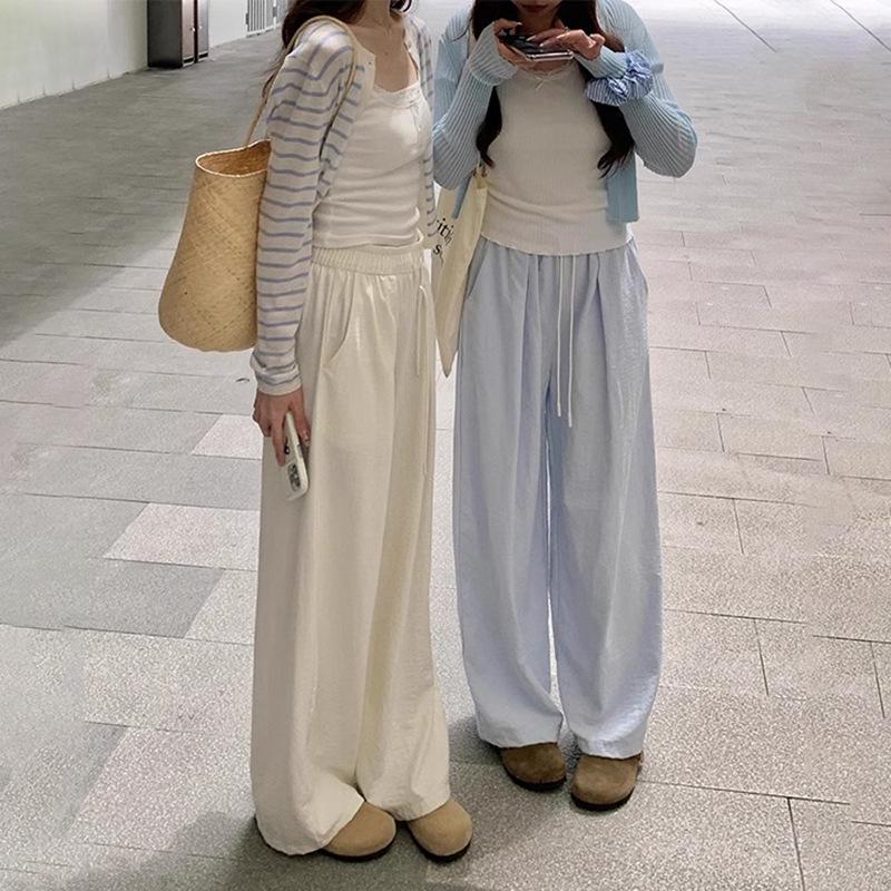 Women s Color-Block Ice Silk Wide-Leg Pants 2025 - Loose, Textured, Straight-Leg Casual Sportswear XL синій
Women s Color-Block Ice Silk Wide-Leg Pants 2025 - Loose, Textured, Straight-Leg Casual Sportswear XL синій