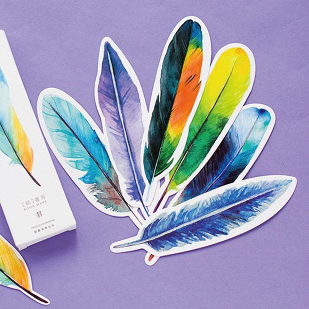 Stationery Heteromorphic Feather Series Personality Paper Bookmark Bookmark Book Clip Message Card
Stationery Heteromorphic Feather Series Personality Paper Bookmark Bookmark Book Clip Message Card