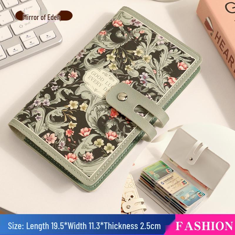 2024 Женский модный держатель для карт: Большая вместимость, несколько слотов для ID и банковских карт
2024 Женский модный держатель для карт: Большая вместимость, несколько слотов для ID и банковских карт