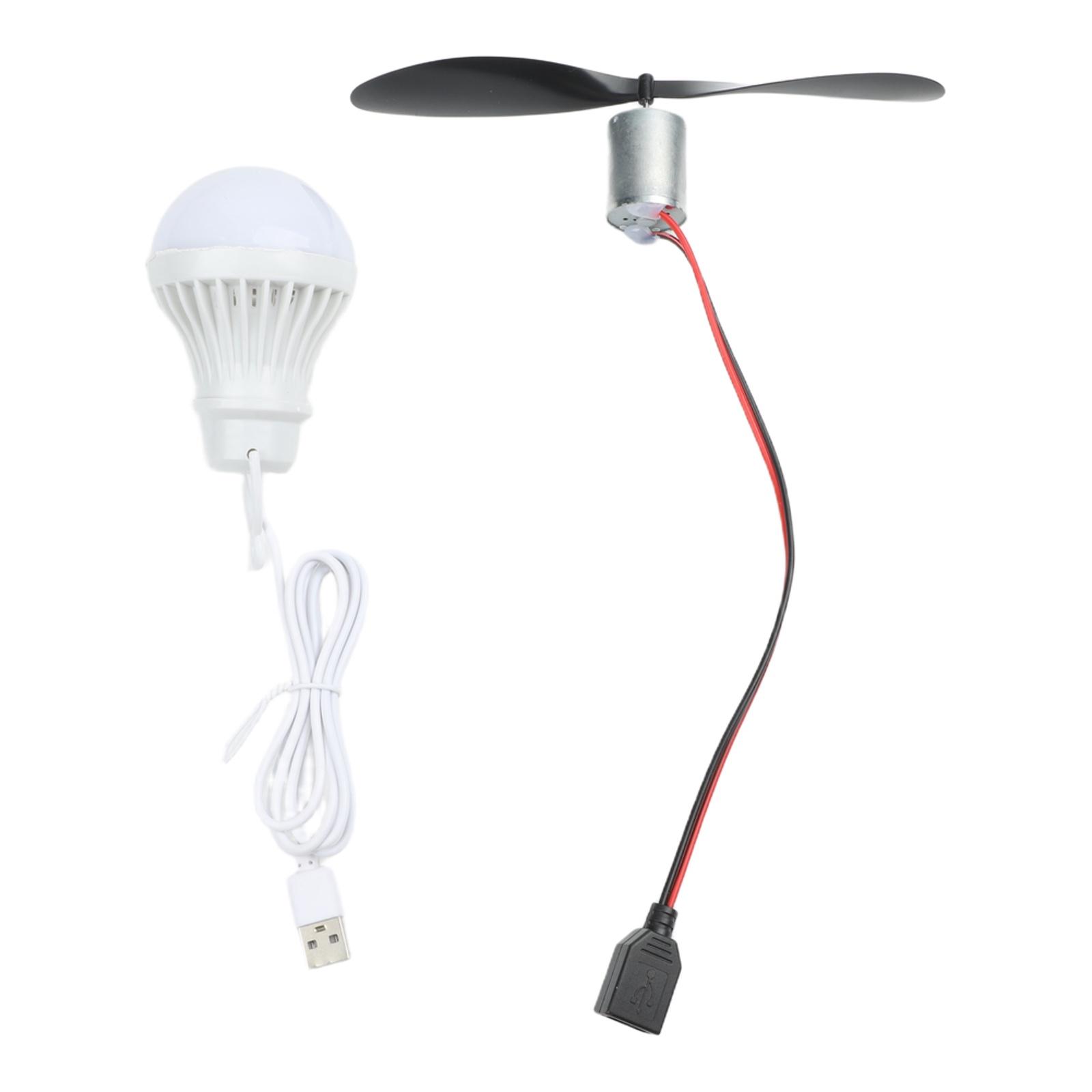 Wind Turbine Motor Blade with USB Bulb DIY Set for Energy Generator Educational Experiment Alternative Power Source Kit China Mainland
Wind Turbine Motor Blade with USB Bulb DIY Set for Energy Generator Educational Experiment Alternative Power Source Kit China Mainland