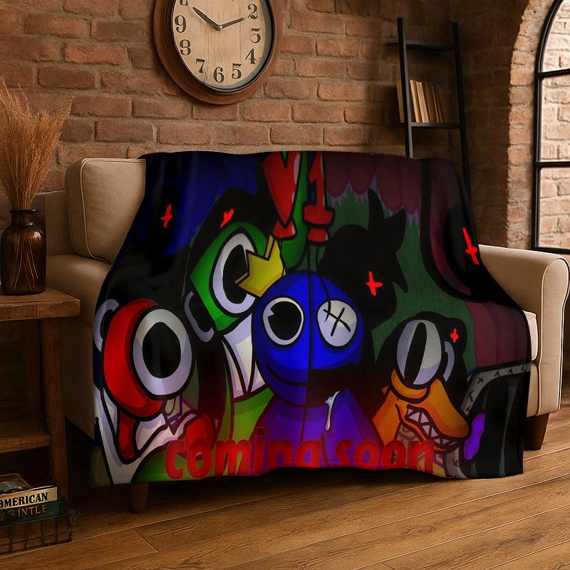 3D R-Rainbows Friends Cartoon Game Flannel Blanket Soft Warm Throw Blanket for Bedroom Living Room Bed Travel Camping Picnic 75x90cm
3D R-Rainbows Friends Cartoon Game Flannel Blanket Soft Warm Throw Blanket for Bedroom Living Room Bed Travel Camping Picnic 75x90cm
