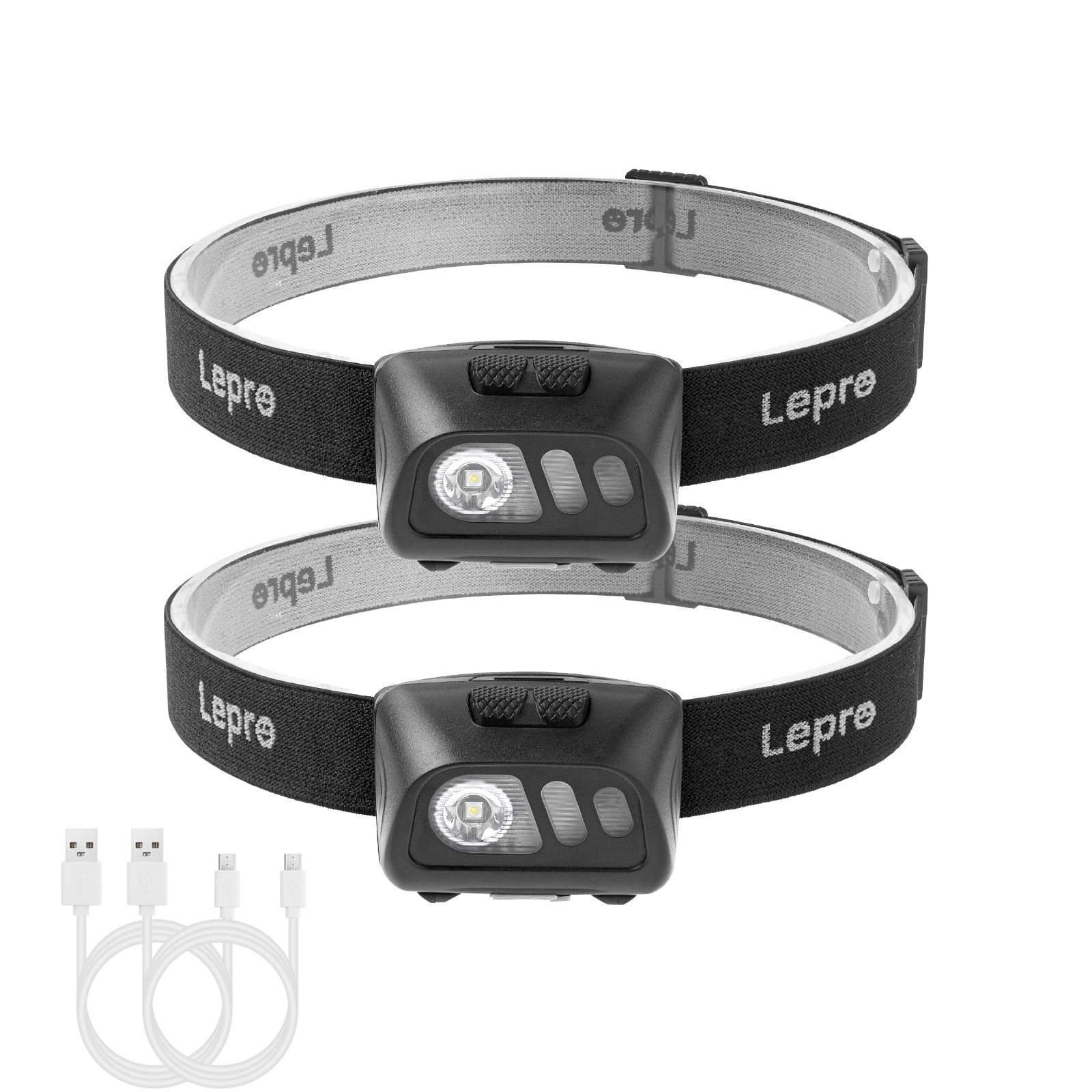 Lepro Headlight, Rechargeable LED Headlamp, Waterproof, with Sensor, Bright LED Headlight [White & Red Light5 Lighting Modes20 Hours of Practical
Lepro Headlight, Rechargeable LED Headlamp, Waterproof, with Sensor, Bright LED Headlight [White & Red Light5 Lighting Modes20 Hours of Practical
